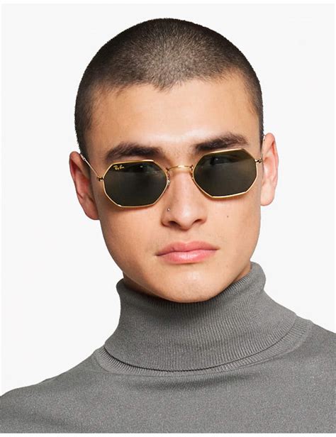 rayban octagonal sunglasses men